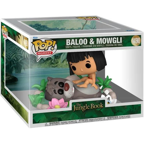 The Jungle Book Baloo & Mowgli Funko Pop! Moment #1490