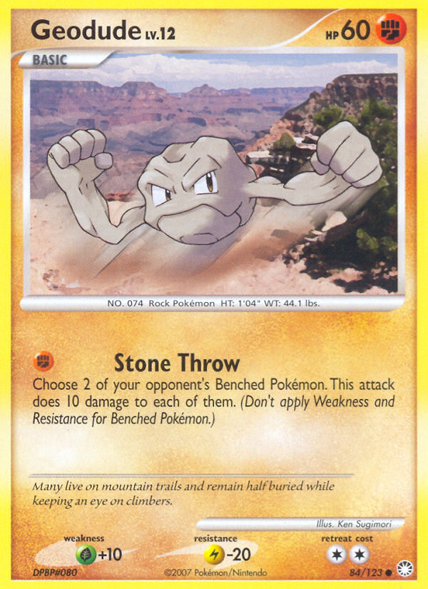 Geodude - 084/123 - Mysterious Treasures