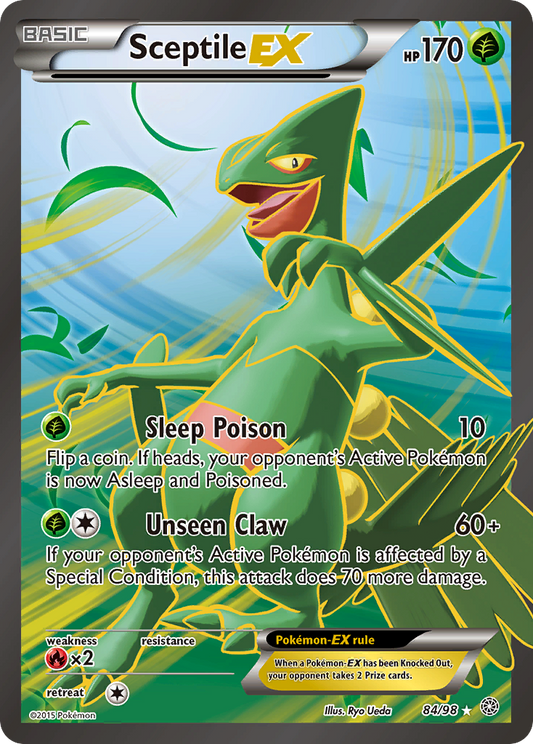 Sceptile-EX - 84/98 - Ancient Origins