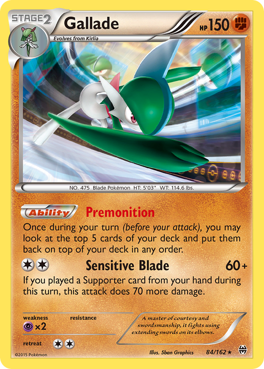 Gallade - 084/162 - BREAKthrough