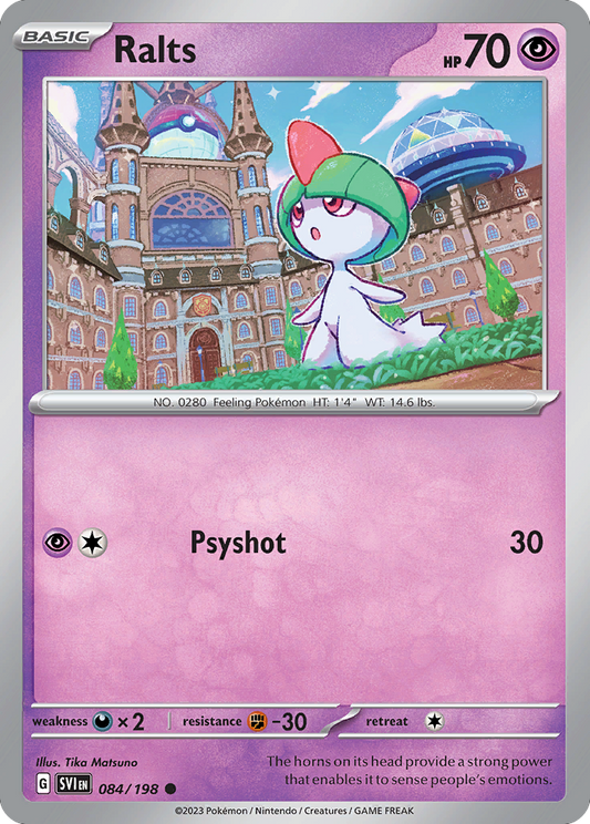 Ralts - 084/198 - Scarlet & Violet