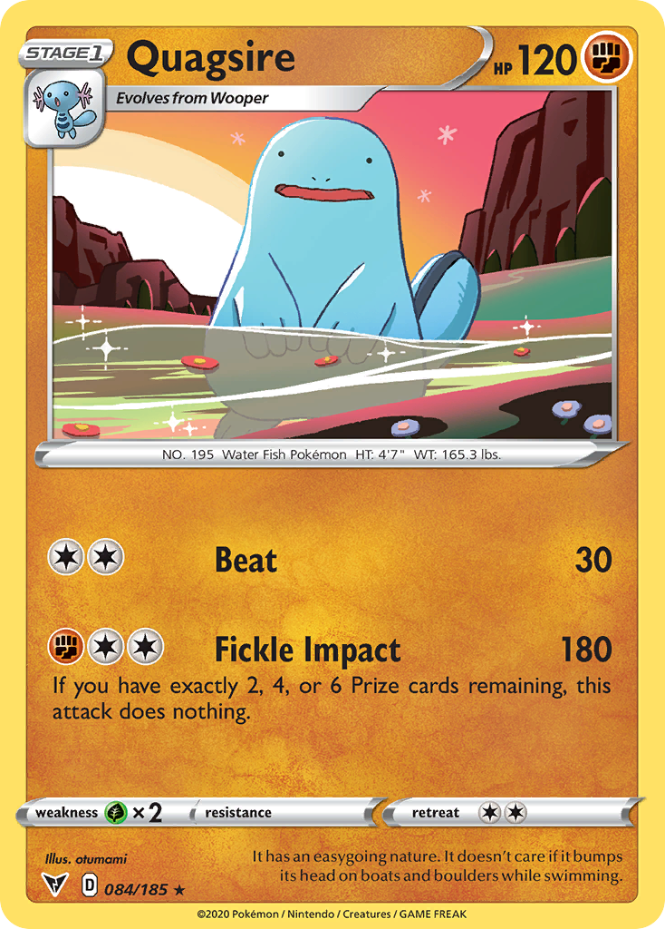 Quagsire - 084/185 - Vivid Voltage