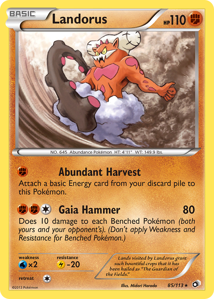 Landorus - 085/113 - Legendary Treasures