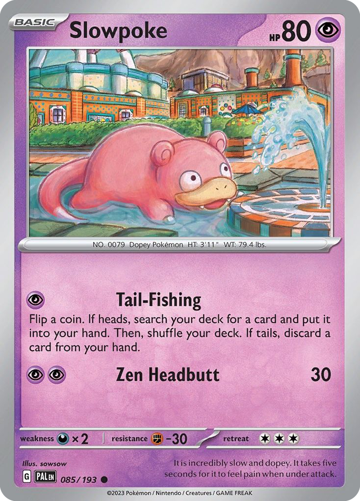 Slowpoke - 085/193 - Paldea Evolved