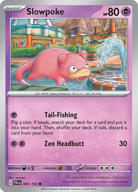 Slowpoke - 085/193 - Paldea Evolved