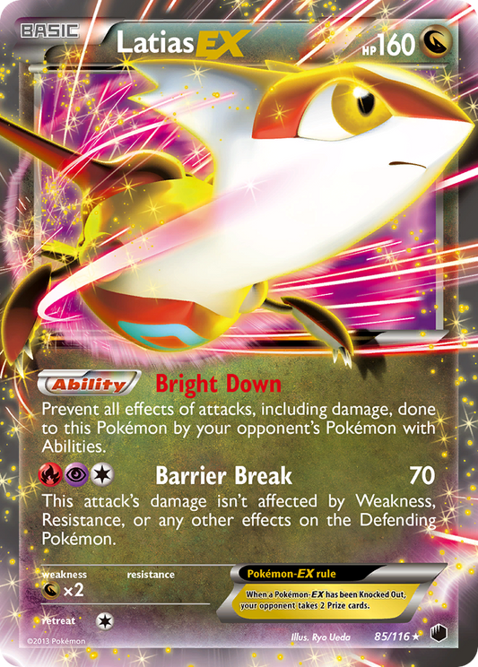 Latias-EX - 085/116 - Plasma Freeze