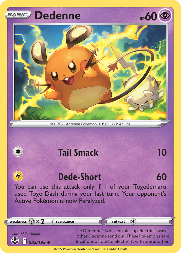 Dedenne - 085/195 - Silver Tempest