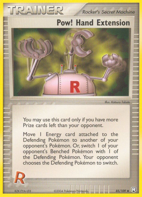 Pow! Hand Extension - 085/109 - Team Rocket Returns