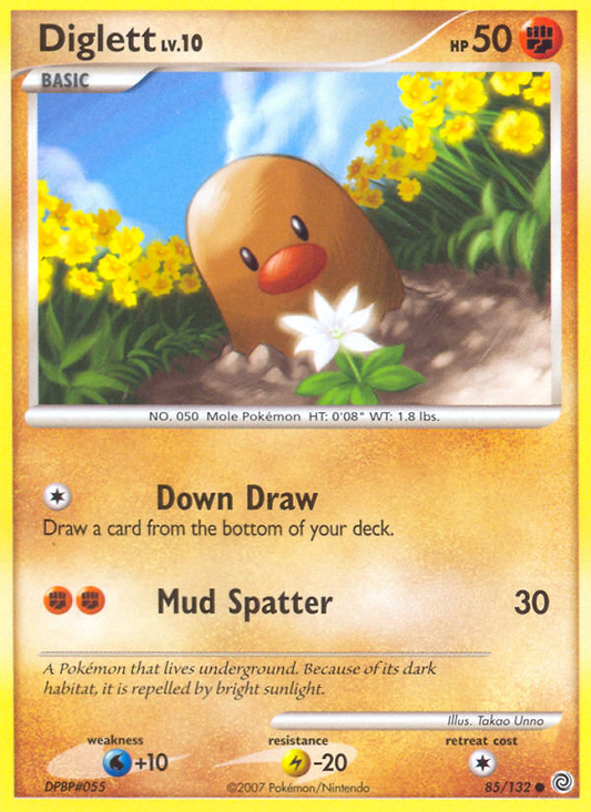 Diglett - 085/132 - Secret Wonders