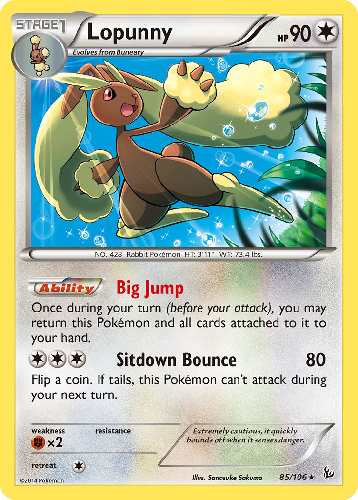 Lopunny - 085/106 - Flashfire