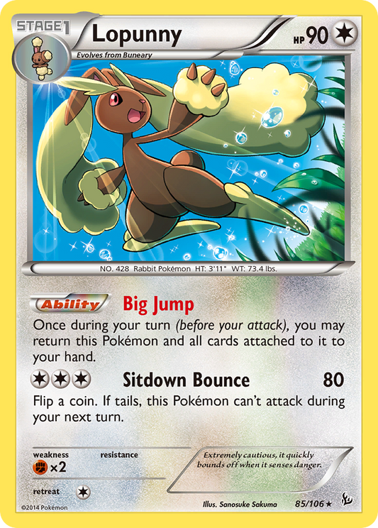 Lopunny - 085/106 - Flashfire