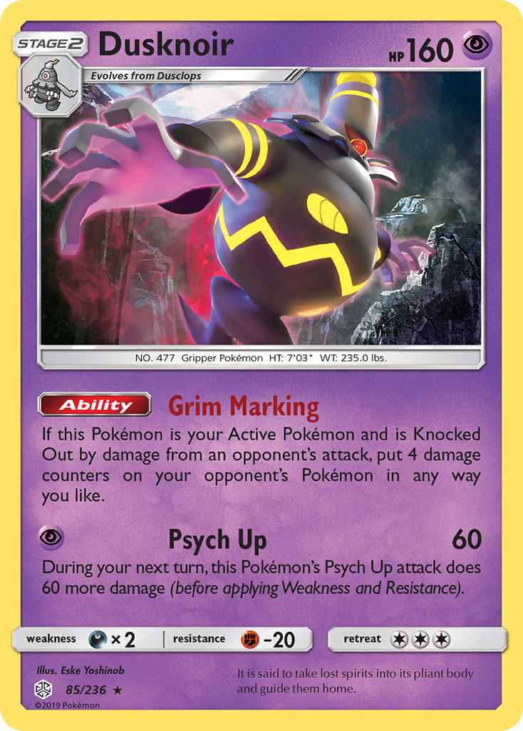 Dusknoir - 085/236 - Cosmic Eclipse