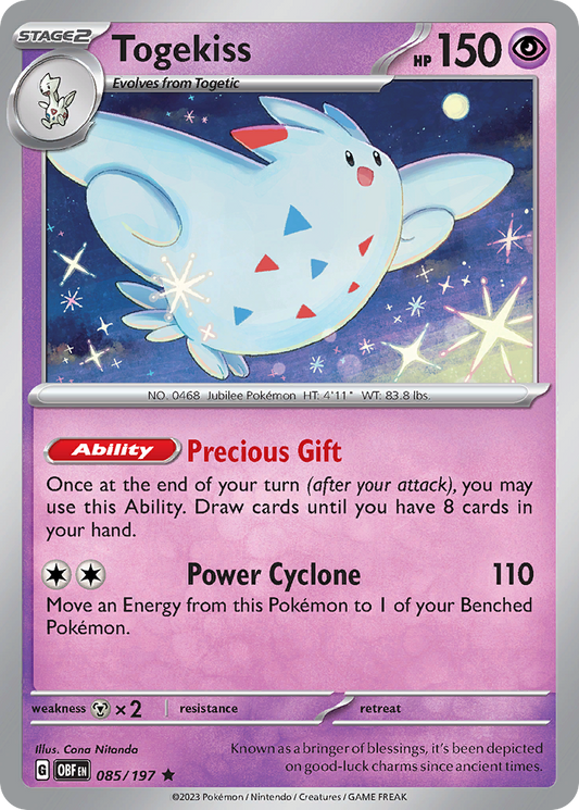 Togekiss - 085/197 - Obsidian Flames