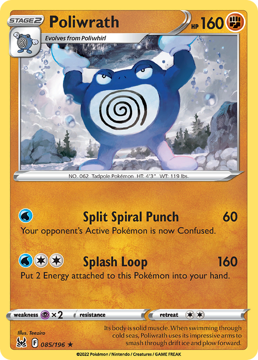 Poliwrath - 085/196 - Lost Origin