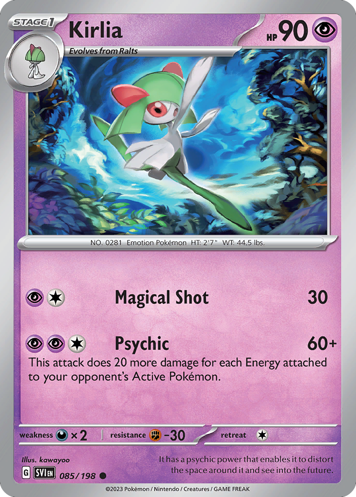 Kirlia - 085/198 - Scarlet & Violet