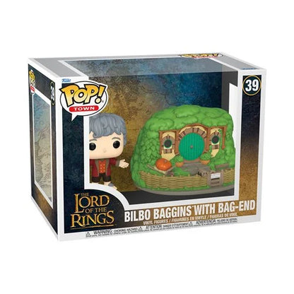 The Lord of the Rings Bilbo Baggins with Bag-End Pop! Town #39