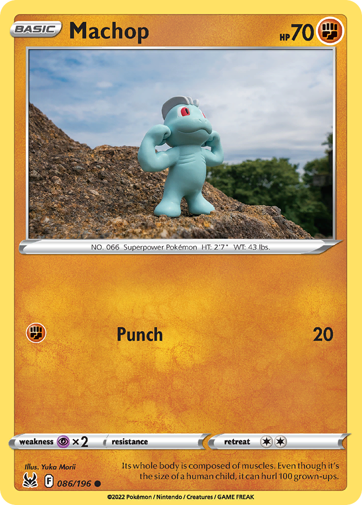 Machop - 086/196 - Lost Origin