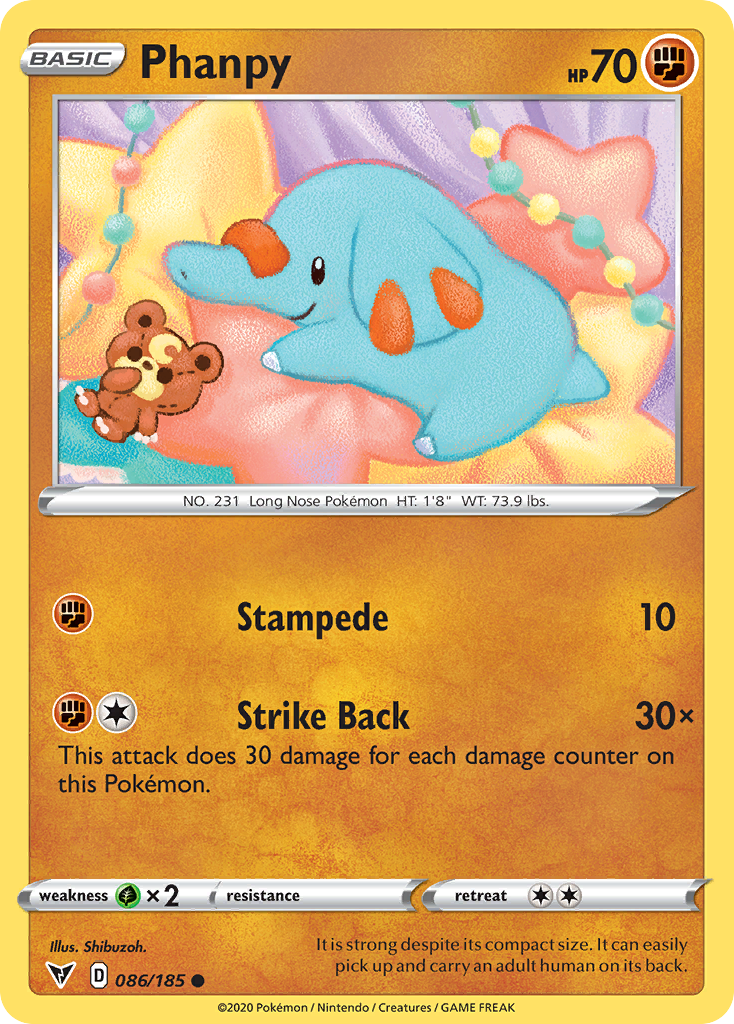 Phanpy - 086/185 - Vivid Voltage