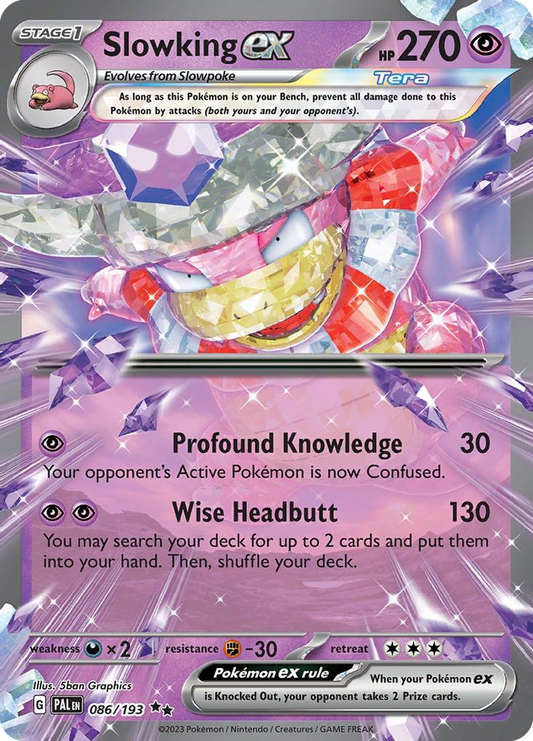 Slowking ex - 086/193 - Paldea Evolved