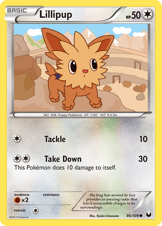 Lillipup - 086/108 - Dark Explorers