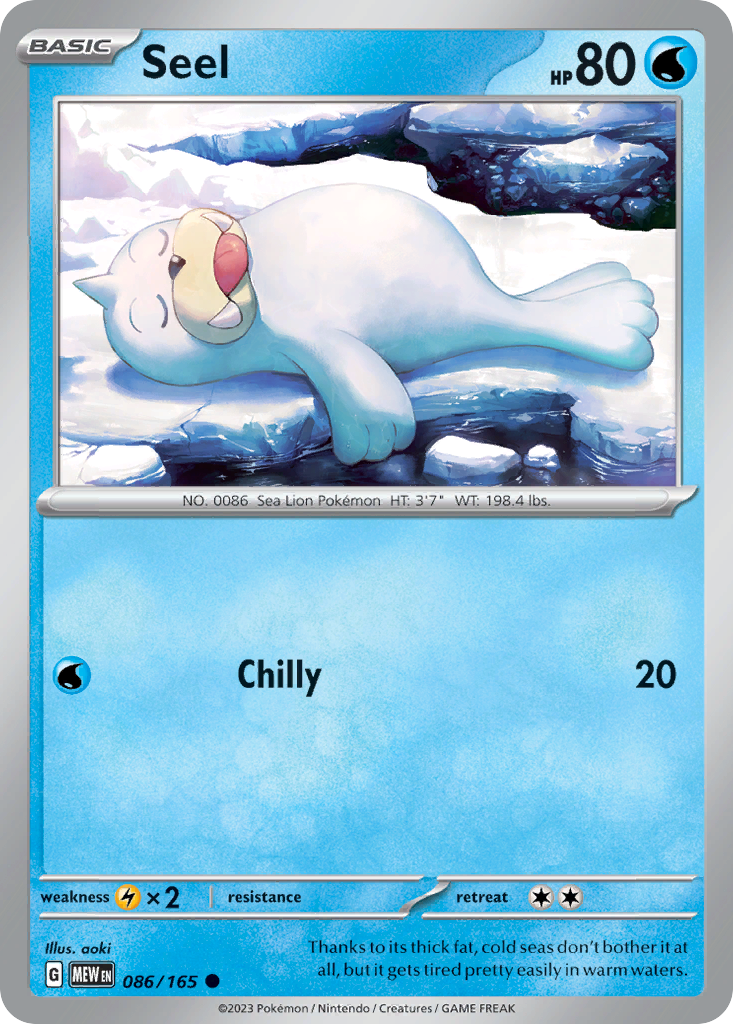 Seel - 086/165 - 151