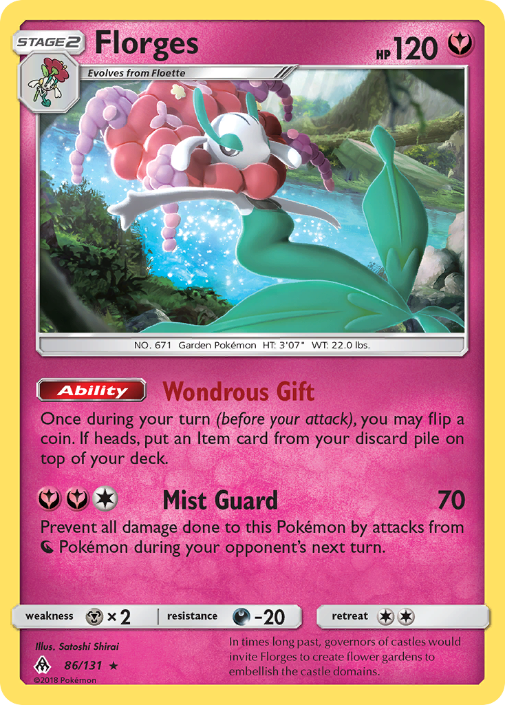 Florges - 086/131 - Forbidden Light