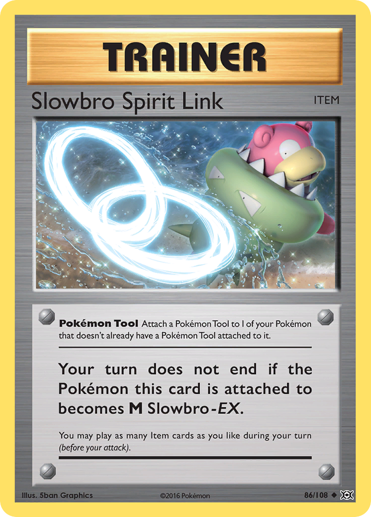 Slowbro Spirit Link - 086/108 - Evolutions