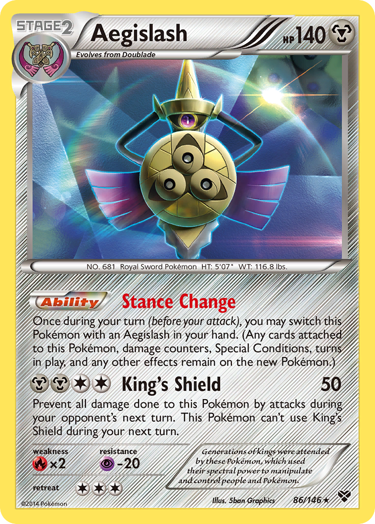 Aegislash - 086/146 - XY