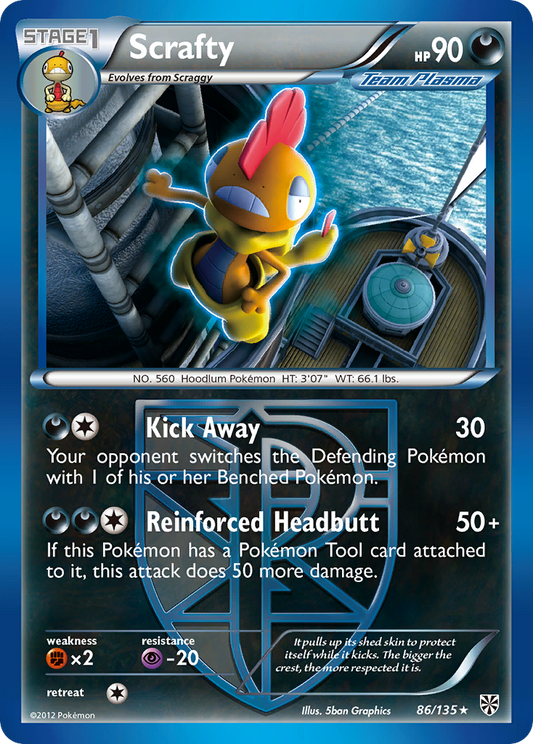 Scrafty - 086/135 - Plasma Storm