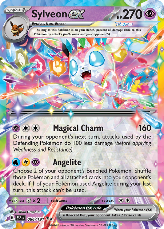 Sylveon ex - 086/191 - Surging Sparks