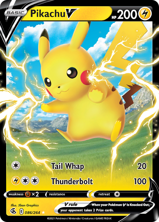 Pikachu V - 086/264 - Fusion Strike