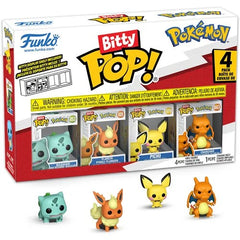 Pokemon Bulbasaur Funko Bitty Pop! Mini-Figure 4-Pack