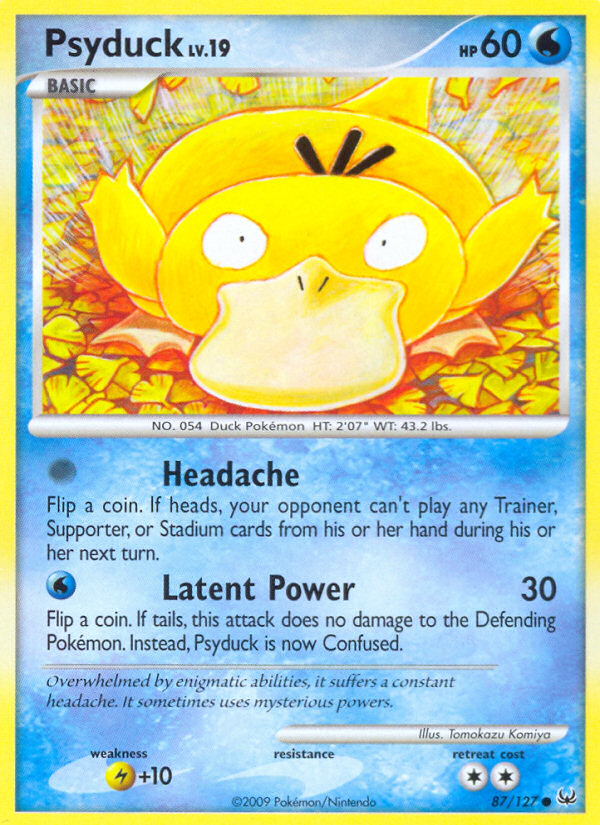 Psyduck - 087/127 - Platinum