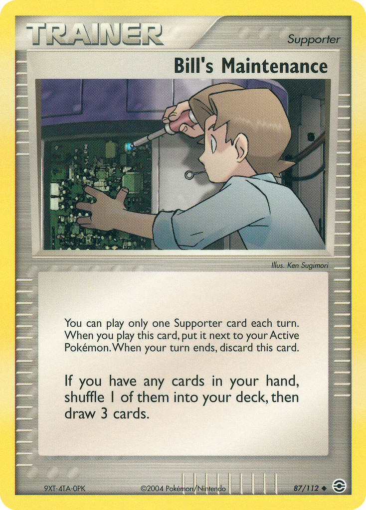 Bill's Maintenance - 087/112 - FireRed & LeafGreen