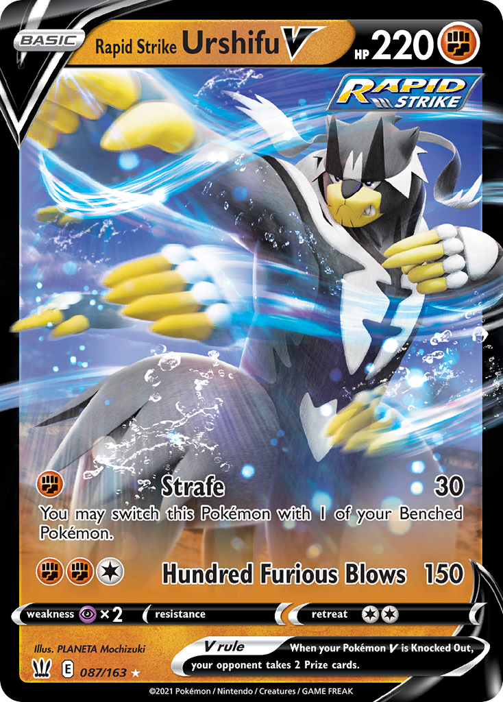 Rapid Strike Urshifu V - 087/163 - Battle Styles