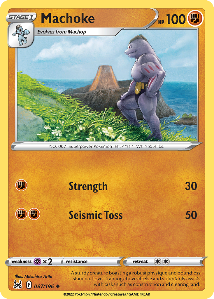 Machoke - 087/196 - Lost Origin