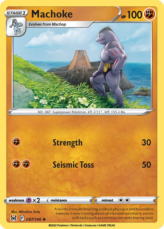 Machoke - 087/196 - Lost Origin