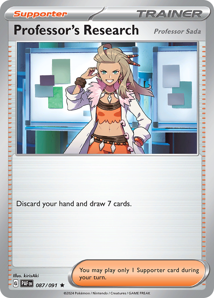 Professor's Research - 87/91 - Paldean Fates