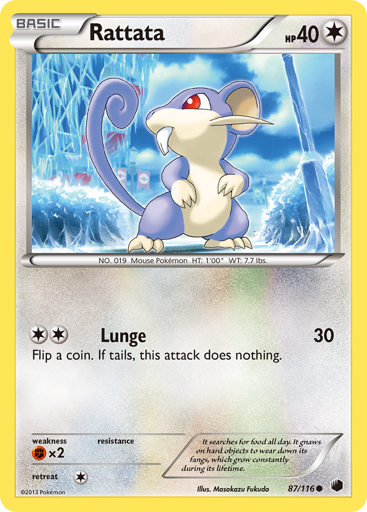 Rattata - 087/116 - Plasma Freeze