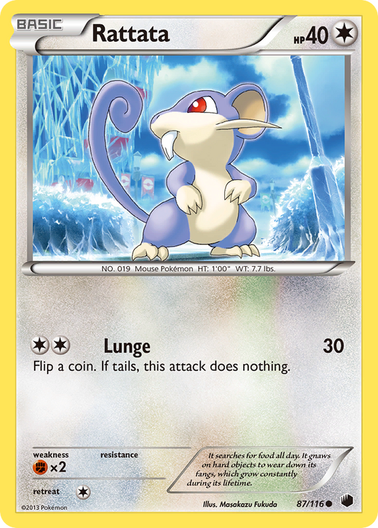 Rattata - 087/116 - Plasma Freeze