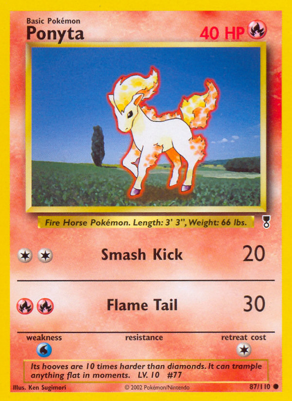 Ponyta - 087/110 - Legendary Collection