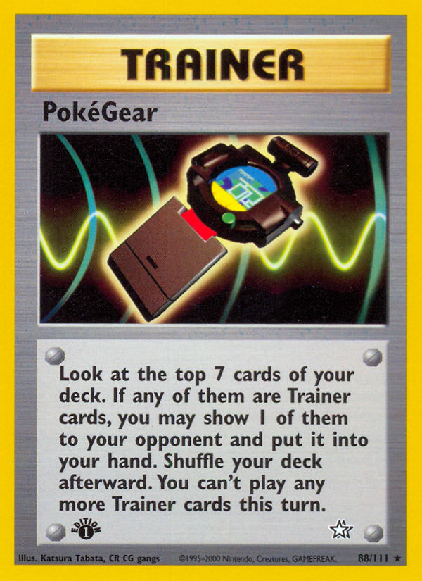 PokéGear - 088/111 - Neo Genesis