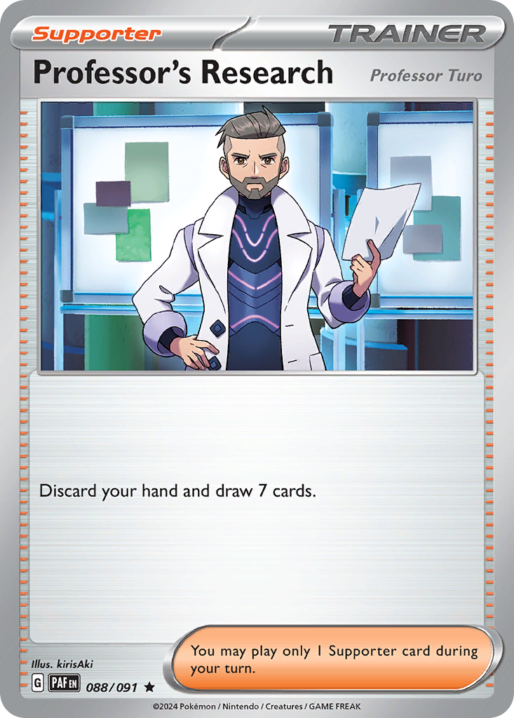 Professor's Research - 88/91 - Paldean Fates