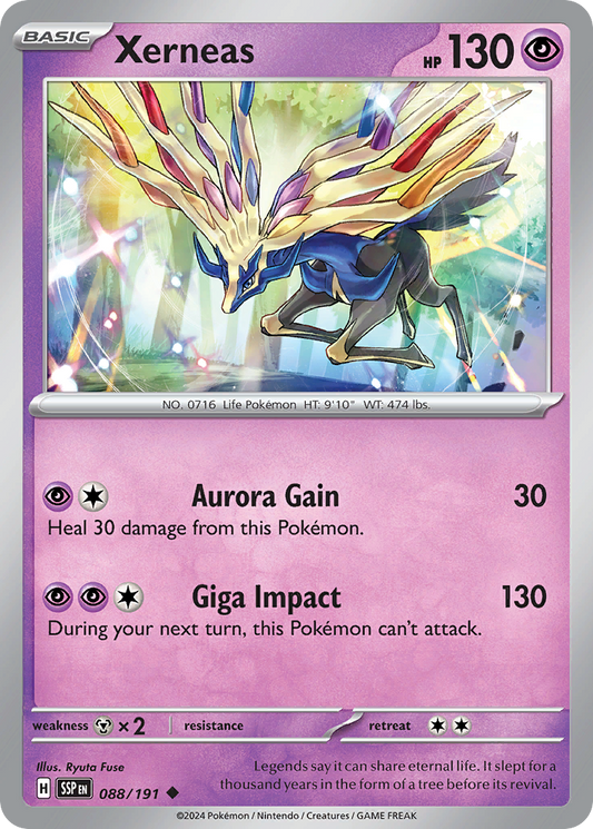 Xerneas - 088/191 - Surging Sparks