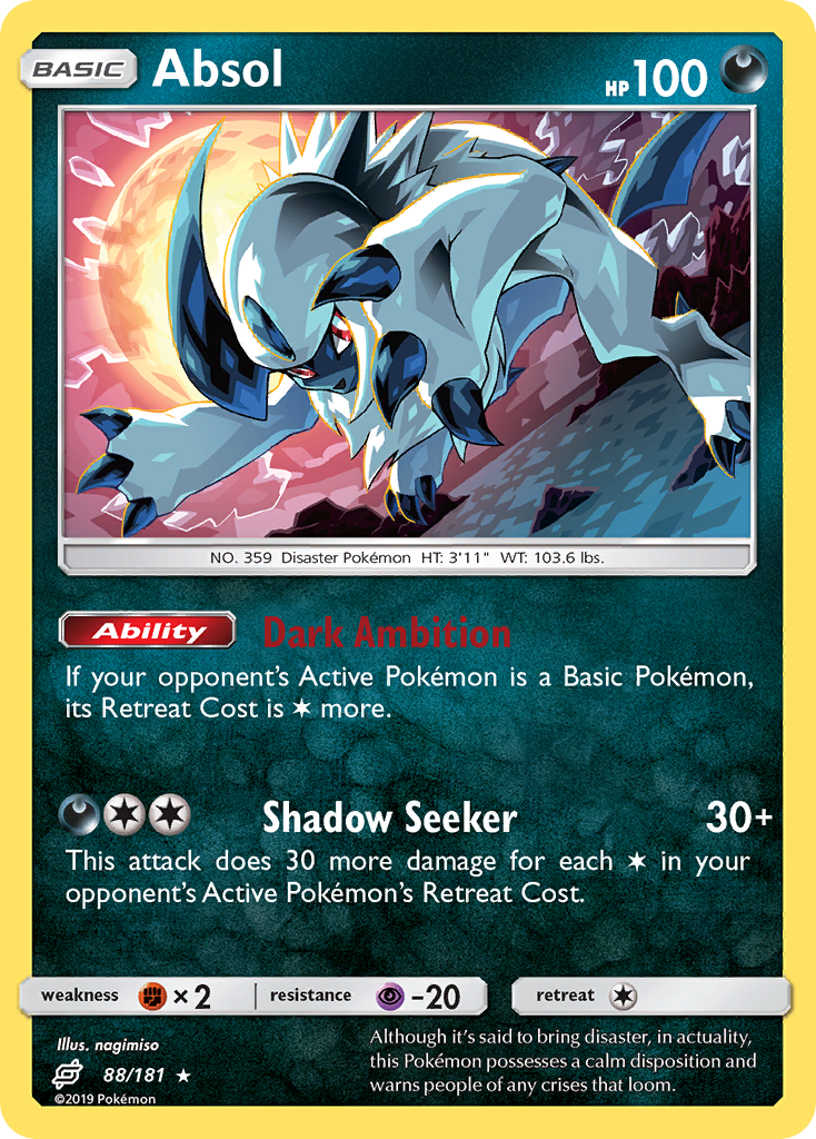 Absol - 088/181 - Team Up