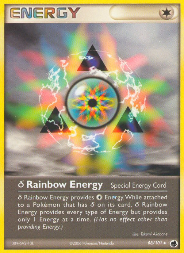 δ Rainbow Energy - 088/101 - Dragon Frontiers