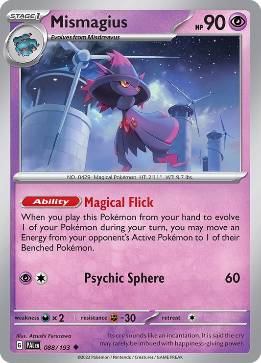 Mismagius - 088/193 - Paldea Evolved