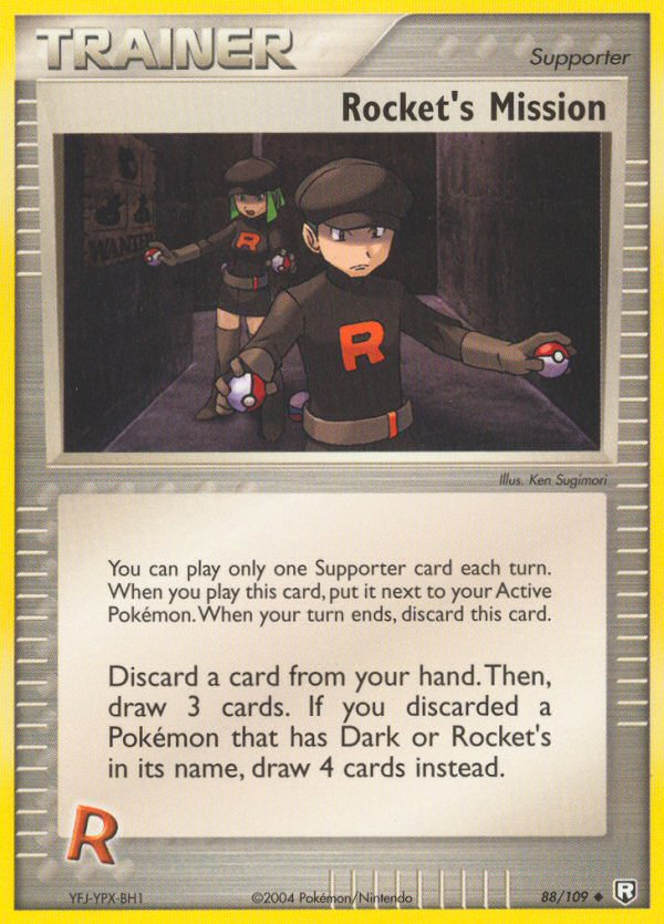 Rocket's Mission - 088/109 - Team Rocket Returns