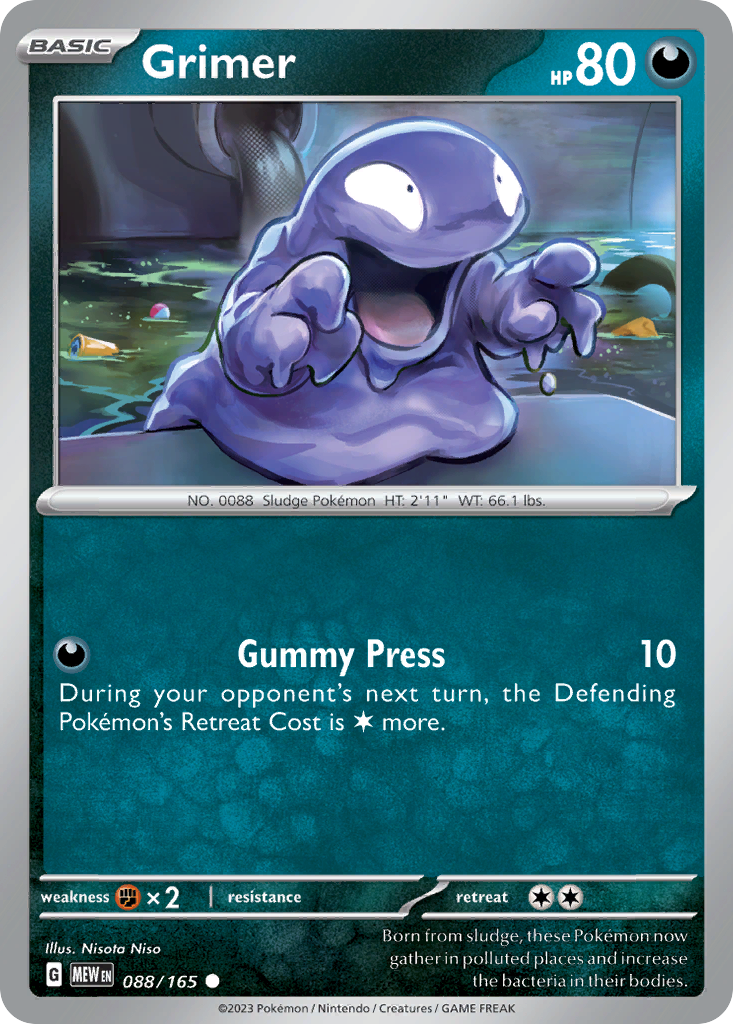 Grimer - 088/165 - 151