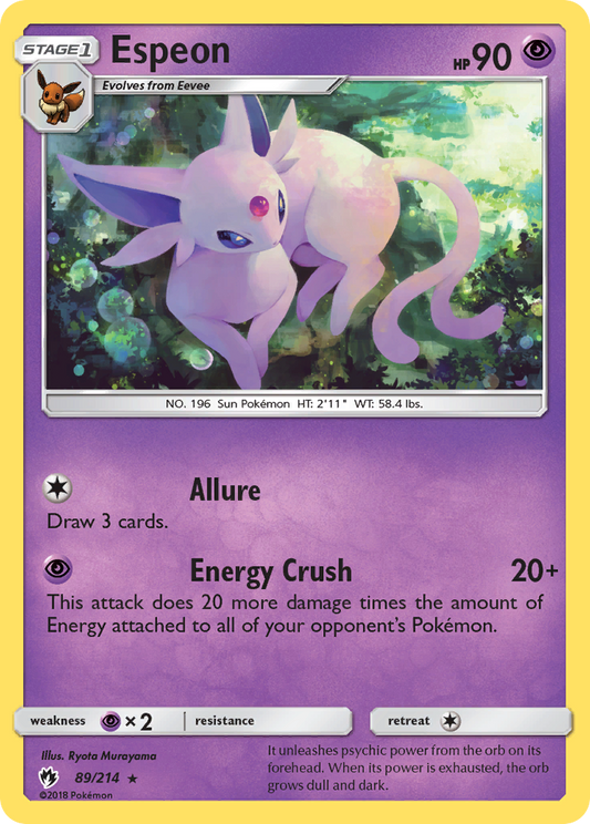 Espeon - 089/214 - Lost Thunder